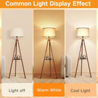 OUTON Beige Large Drum Lamp Shades for Floor Lamps, 16" Top x16" Bottom x 9" High, Easy to Assemble, Replacement Linen Lampshades for Table Lamps & Bedside Lamps (1.65" Spider)