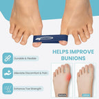 Natural Cork Balance Board Set - Yoga Foot & Ankle Strengthener, Balancing Board Massager for Plantar Fasciitis Relief, Pilates Toe Stretcher
