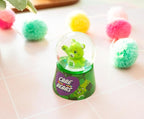 Care Bears Good Luck Bear Light-Up Mini Adult Snow Globe with Glitter Display | 2.5 Inches Tall