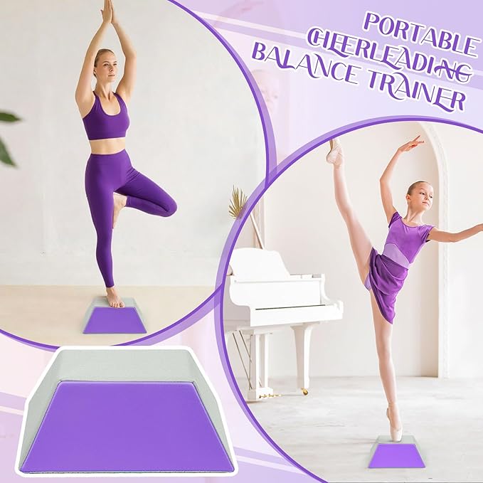 Cheerleading Balance Trainer, PU Anti-slip, Stunt Stand for Flyers