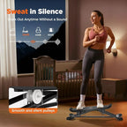 Balance Board for Full Body Workout, Wobble Board with LCD Monitor & Resistance Bands, 300 lbs Capacity Portable Rocker Board for Home Gym, Cardio, Core & Leg Training