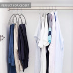 MIZGI Premium Velvet Hangers 50 Pack Heavyduty- Non Slip No Shoulder Bump Suit Hanger - Chrome Hooks,Space Saving Clothes Rounded Shape for Coat,Sweater,Jackets,Pants