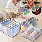 TIGARI Wardrobe Clothes Underwear Organizer Bra Organiser, Baby Clothes Organizer, Underwear Drawer Organizer for Bedroom Dorm Room