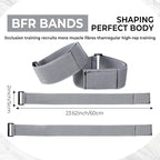 BFR Occlusion Bands for Women Glutes Blood Flow Restriction Bands Best Fabric Resistance Band Adjustable Bundle Booty Band for Exercising Legs Butt Hip Building Workouts Squat Butt Thigh Fitness