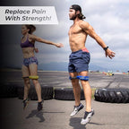Crossover Symmetry Hip & Core System - Loop Resistance Home Workout Bands to Stretch and Strengthen Legs, Butt, HIPS, Thighs and Glutes, Includes Online Exercise & Training Guide