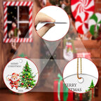 Gytera 2025 Dragon Ornaments for Christmas Tree- Dragon Hanging Acrylic Christmas Decorative Hanging Ornaments