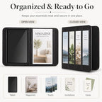 party greeting Magazine and Tract Holder for Jehovah Witness Ministry Supplies for Jehovahs Witnesses Accessories Pioneer Best Life Ever Gifts Ideas Convention(Black)