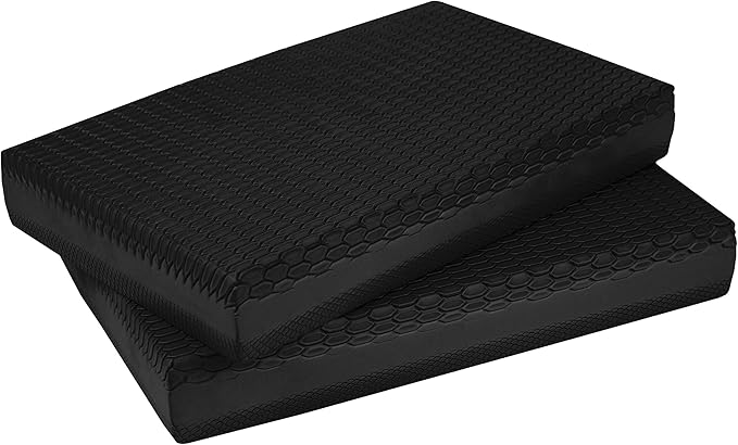 STOTT PILATES Balance Pad, small - pair (Charcoal)