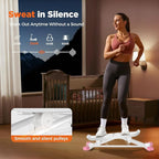 Balance Board for Full Body Workout, Wobble Board with LCD Monitor & Resistance Bands, 300 lbs Capacity Portable Rocker Board for Home Gym, Cardio, Core & Leg Training