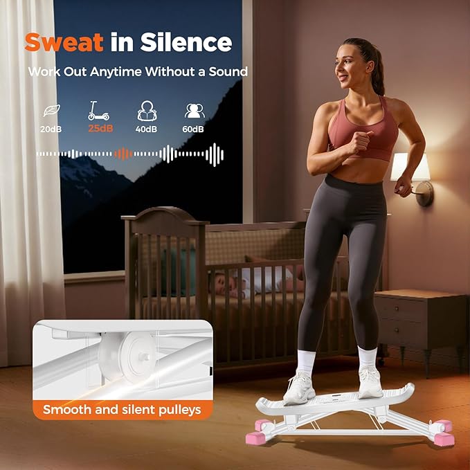 Balance Board for Full Body Workout, Wobble Board with LCD Monitor & Resistance Bands, 300 lbs Capacity Portable Rocker Board for Home Gym, Cardio, Core & Leg Training