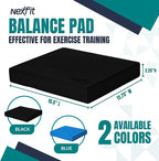 High-Density Balance Pad - Durable TPE Foam Balance Pad Physical Therapy, Foam Exercise Pad with Non-Slip Surface, Lightweight for Home & Gym Workouts, Core Strength & Balance Enhancement