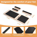Ankle Balance Board Strengthener Single Foot Posture Corrector for Physical Therapy and Relieve Daily Foot Discomfort,Portable and Adjustable Feet Exerciser for Adults