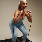 Pvolve Body Band Set – Light & Heavy Resistance Bands with Carrying Case, Adds Up to 35 lbs Load, Full-Body Strength & Tone