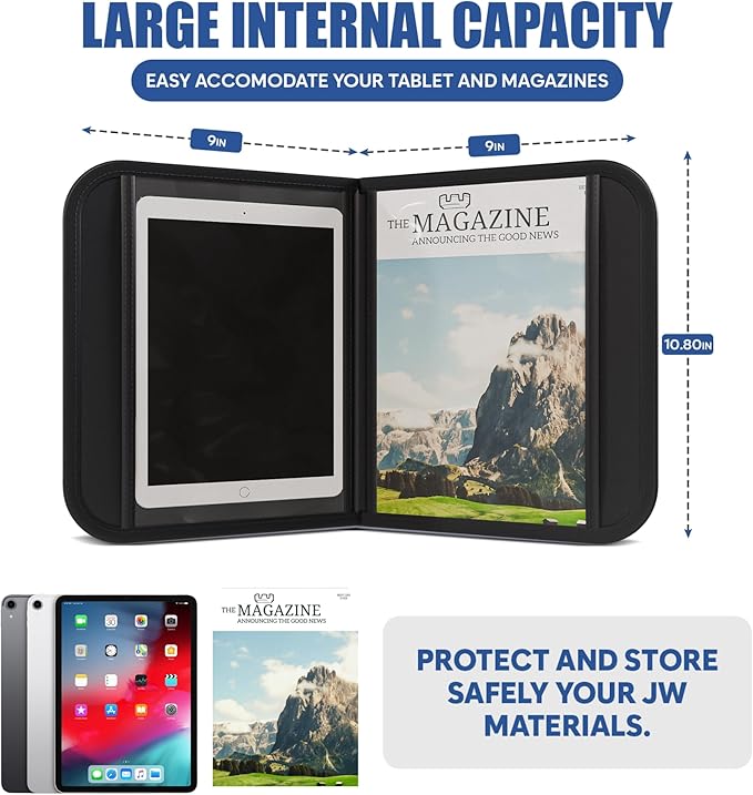JW Tract Holder, JW Magazine Holder, JW Field Service Supplies, JW Ministry Supplies, JW Ministry Organizer, Jehovahs Witnesses Gifts, jw.org Accessories, JW Pioneer Gifts, Best Life Ever JW Gifts