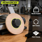 Wobble Aerobic Step Platform Balance Board with Non-skid Tpr Bump Surface, 360 Rotation for Stability Training, Versatile Home Gym Exercise Workout Step Aerobics Platform