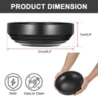 Stainless Steel Bowl Decorative Key Bowl Serving Bowl for Snack Fruit Dish Round Key Dish for Entryway Table Coffee Table Kitchen Counter, 8.3 Inches
