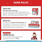 POP MART The Monsters Coca-Cola Series, 10PCs Blind Box Figures, Random Design Action Figures Collectible Toys Home Decorations, Holiday Birthday Gifts, Whole Set