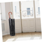 Umbrella Storage Stand Stable Iron Umbrella Holder for Home Entryway for Organizing and Drying Elegant Design