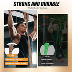 WHATAFIT Resistance Bands,Pull Up Assist Bands Set with Handles, Exercise & Workout Bands with Door Anchor for Men & Women – Home Fitness Equipment for Strength Training, Stretching