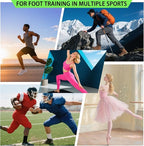 Ankle Foot Strengthener Balance Board Exerciser for Toe Heel Sole Flexibility Stability Balance Training Posture Corrector Physical Therapy Plantar Fasciitis Relief Sprained Ankle