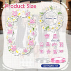 Leis for Graduation 2026, Artificial Flower Wreath with Cards Graduation Lays Gifts, Congrats Grad for High School