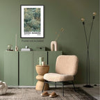 Yayoi Kusama Inspired Poster Japanese Botanical Wall Art Abstract Yayoi Kusama Print Modern Ukiyo-e Japanese Gallery Wall Decor 24x36in Unframed for Home Bedroom Decorations