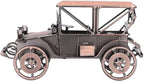 Pilipane Antique Vintage Car Model Iron Industrial Design Retro Classic Car Ornament for Home Decoration Collector Gift 20 x 11.5cm (Antique Brass)