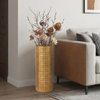 Metal Umbrella Stand with Coating and Nonslip Base for Home Offices Entryway Walking Stick Umbrella Storage