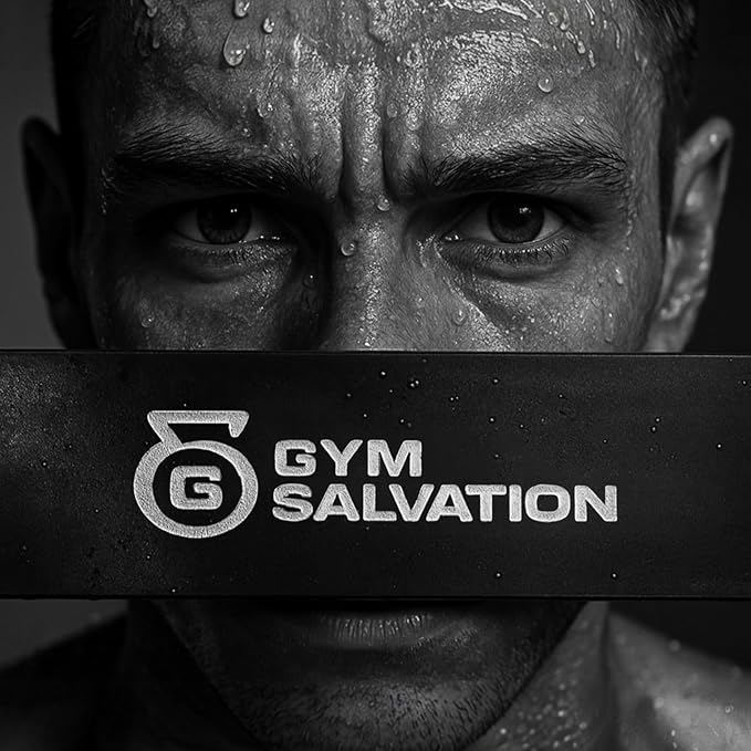 Gym Salvation Resistance Bands Set, 5 Pull Up Assist & Strength Training Bands, Durable Powerlifting & Workout Loops with Carry Bag - Black and Military Green Shades