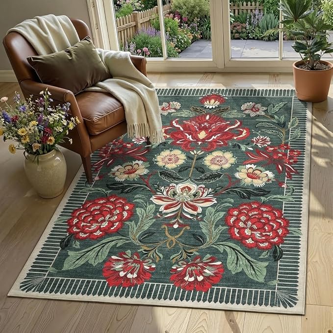 GarveeHome Washable Area Rugs