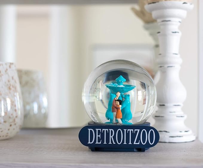 Coraline Special Snow Globe Detroit Zoo Collectible Display Piece | Feature's Coraline's Parents Trapped Inside | Official Coraline Movie Collectible Snow Globe | Stands 6 Inches Tall