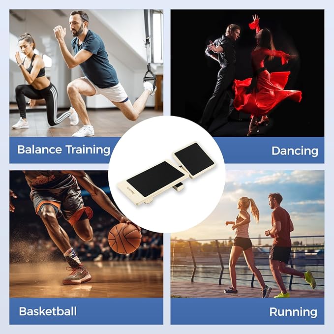Ankle Foot Strengthener Axis Board Single Leg Ankle Balance Board Blackboard Foot Trainer for Stability Exercise Physical Therapy for Plantar Fasciitis Relief Strengthening Equipment