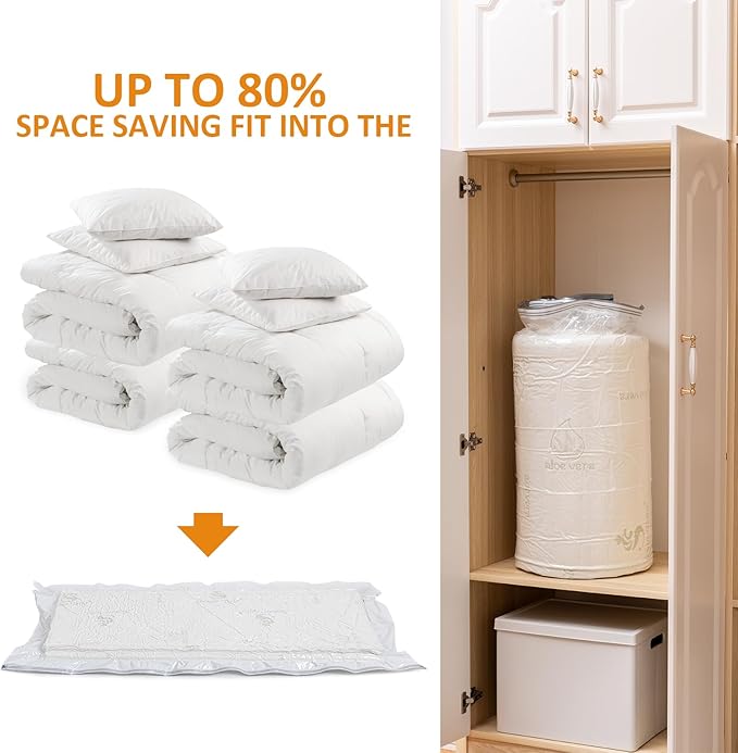 2pcs Mattress Vacuum Bag 94.5x47.2inch Space Saver Vacuum Storage bags,Oversized Vacuum bag Twin Mattress Vacuum Bag King Mattress Vacuum Sealer Bag for Memory Foam Mattress Moving Shipping Storage