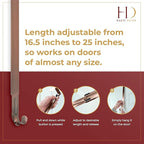 Haute Decor Adjustable Length Wreath Hanger - 20 Lb. Capacity