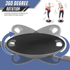 Wobble Balance Board with 15.5" No-Skid Surface for Core Trainer Physical Therapy, Home Office Exercise Balance Board for Woman & Man