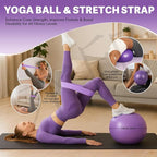 Pilates Essentials Kit for Women-Home Yoga Set,Including Foot Pedal Puller,Pilates Ring,Figure 8 Resistance Band,Pilates Ball,Resistance Band,Yoga Stretching Elastic Band,for Travel&Home Workouts