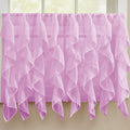 Sweet Home Collection Kitchen Window Tier, Swag, or Valance Curtain Treatment in Stylish and Unique Patterns and Designs for All Home Décor 36", Sheer Lavender