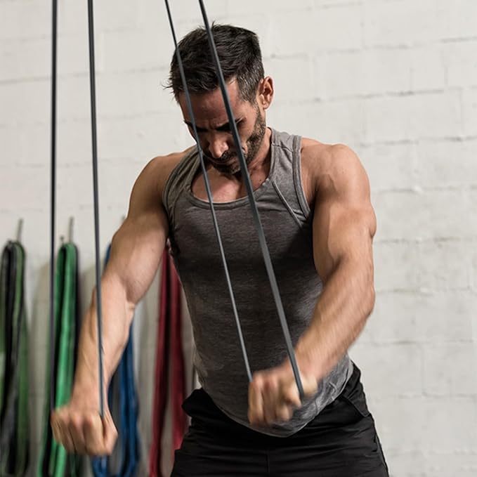 WODFitters Pro Series Pull-Up Assistance Bands – Premium Resistance Loop Bands for Assisted Pull Ups, Muscle Ups, Strength Training & Mobility – Durable Bands for Functional Fitness