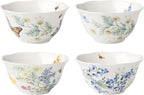 Lenox 897796 Butterfly Meadow Herbs Rice Bowls, Set Of 4