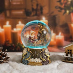 Vipush Christmas Snow Globe - Holy Family Musical Snow Globe with Color Changing Led Lights, Christmas Decorations with Music Box Gifts for Girls Kids, Decorations for Christmas & Birthday