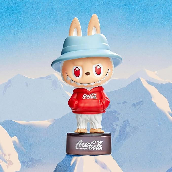 POP MART The Monsters Coca-Cola Series, Blind Box Figures, Random Design Action Figures Collectible Toys Home Decorations, Holiday Birthday Gifts, Single Box