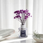 Airkeep Reed Diffuser Set,1.69 fl oz (50 ml) - Lavender Eucalyptus Oil Diffusers with 8 Reed Sticks,Home Fragrance Reed Diffuser for Bathroom Shelf Decor