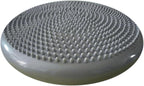 AppleRound Inflated Wobble Cushion with Hand Pump, Air Stability Board (Extra Thick), Core Balance Disc for Adults, Sensory Wiggle Seat for Kids, Flexible Seating for All Age, 13.5in / 34cm Diameter