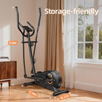Elliptical Exercise Machine for Apartments and Homes,8 Levels of Magnetic Resistance,15.5-inch Stride Elliptical Machine, and Supports Users up to 400 pounds Elliptical Training Machines;