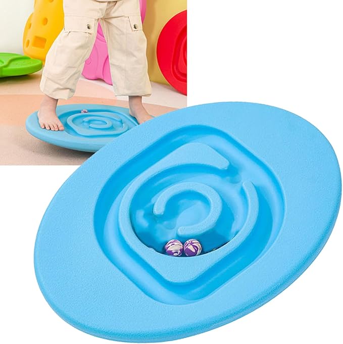 Wobble Board, Kid Rocking Snail Balance Board for Kids Children Maze Balance Board, Indoor and Outdoor Play Snail Balance Board for Kids Snail Balance Board Snail Board for Kids