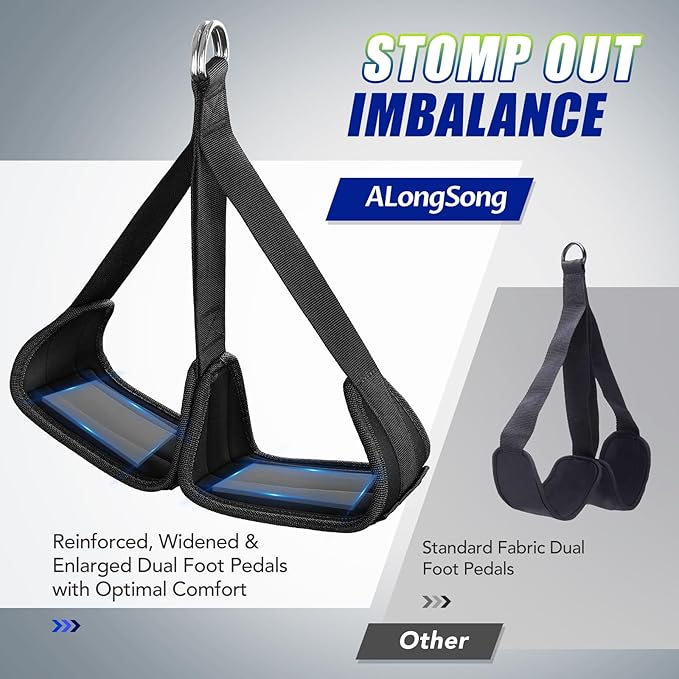 Pull Up Assistance Bands with Foot Support Pedal - Upgraded Heavy Duty Resistance Bands Adjustable Weight/Height with 80Lbs Bands&Measured Strap for Strength Training Home Gym