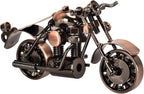Metal Motorcycle Model - Collectible Moto Decor, Ideal Motorcycle Gifts for Men, Handcrafted Metal Replica for Study/Office/Living Room Decoration