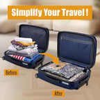 Rechargeable Wireless Pump Travel Vacuum Storage Bags, 15 Pack Portable Seal Bags for Travel and Home, Compression Packing for Clothing, Clothes, Blankets, Luggage, Suitcase