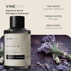 VINEVIDA Mahogany Teakwood Fragrance Oil for Cold Air Diffusers - 4 Fl Oz - Essential Oils for Diffuser Oil Refill & Air Freshener Room Spray