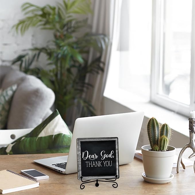 Home Decor, Farmhouse Shelf Decor For Living Room, Boho Aesthetic Table Decorations, Christian Gifts For Women Men, Entryway Tv Stand Fireplace Mantle Coffee Table Decoration (god-15)